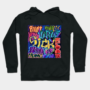 SiCK Graffiti Hoodie